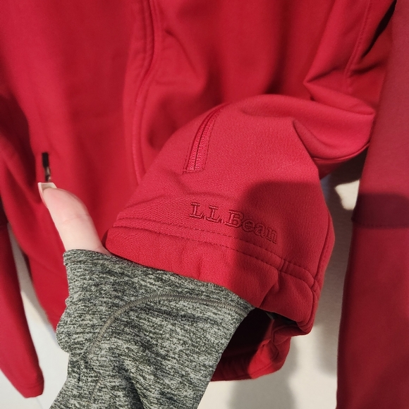 L.L. Beam Vintage Soft Shell Fleece Lined Jacket Mens Large - Picture 4 of 9